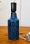 Blue Model 1017 Bamboo Table Lamp from Søholm, 1960s For Sale - Image 8 of 8