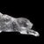 Modernist Spotted Stalking Leopard in Frosted Crystal Signed by Lalique For Sale - Image 10 of 12