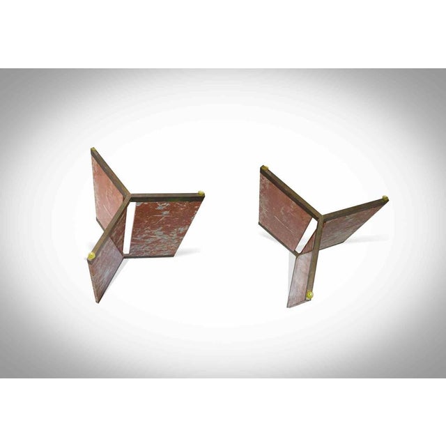 Vintage Marble Coffee Tables, Italy, 1970s, Set of 2 For Sale - Image 3 of 8