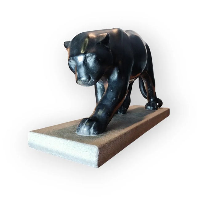 Beauvais, Panther, 1920s-1940s, Ceramic For Sale - Image 6 of 13