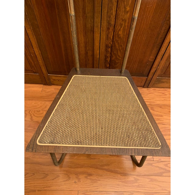 Mid-Century Modern 1960s Vintage Suit Butler Valet With Seat For Sale - Image 3 of 9