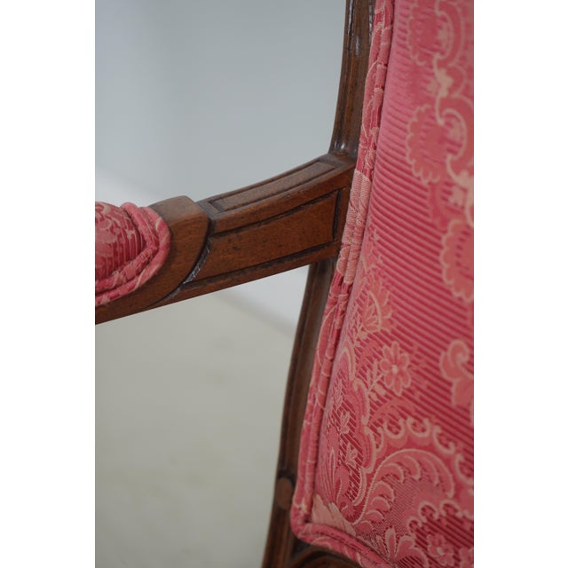 Set of 8 French Louis XV Upholstered Dining Chairs For Sale - Image 12 of 18