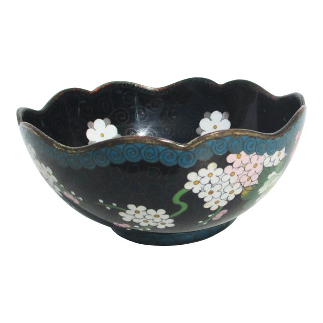 Japanese Cloisonne Bowl For Sale