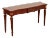 Victoria Collection Neoclassical Style Inlaid Mahogany Console Table For Sale