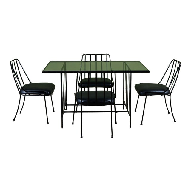 Paul Laszlo Patio Dining Set for Pacific Iron For Sale