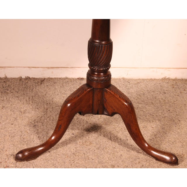 18th Century Mahogany Side Table For Sale - Image 3 of 9