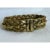 Vintage 1960s UnoAErre Italian 18k Solid Gold Braided Mesh Bracelet For Sale - Image 4 of 14