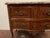 Louis xv commode in veneered wood rosewood and violet wood veneer four cabriole legs with bronze sabots three drawers in...