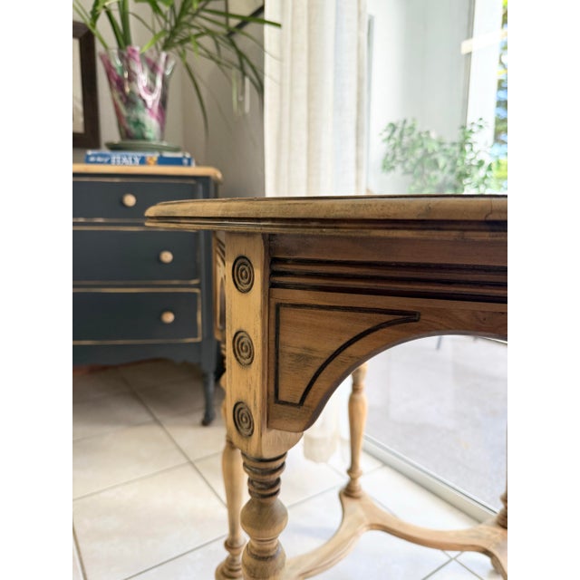 Victorian Antique Victorian Renaissance Side Table For Sale - Image 3 of 9
