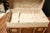 Brown Curved Mail Trunk with Key, 1920s For Sale - Image 8 of 11