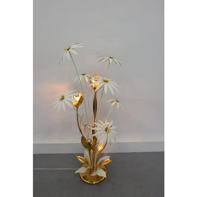 Vintage Hollywood Regency Style Floor Lamp by Hans Kögl, 1970s For Sale - Image 5 of 16