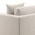 Wood Contemporary Taupe Woven Right Chaise Sofa For Sale - Image 7 of 8
