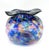 Contemporary Signed Multicolor Blown Glass Vase For Sale - Image 9 of 10