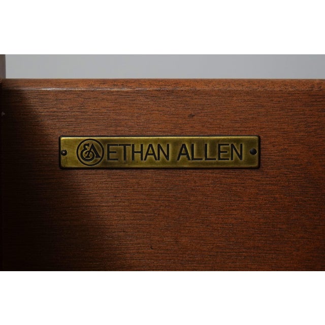 Ethan Allen Venetian Decorated Secretary Desk For Sale - Image 17 of 18