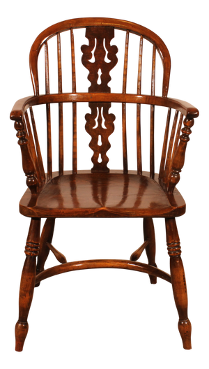 English Windsor Armchairs, Set of 2