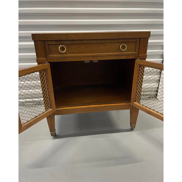 Late 20th Century Traditional Nightstand by Milling Road Baker Furniture For Sale - Image 5 of 8