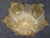 Italian 1960s Italian Clear and Amber Graniglia Murano Flush Mount For Sale - Image 3 of 6