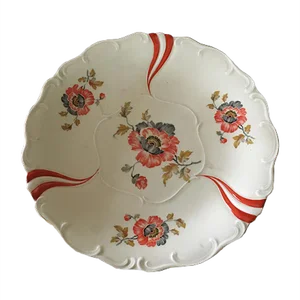 Porcelain Plate from Steinmann Tiefenfurt, 1920s