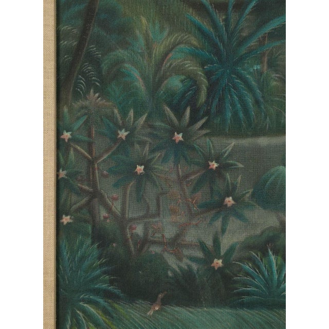 Painting of a Landscape in Bali, Circa 1960 For Sale In San Francisco - Image 6 of 7