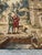 Antique French Jacquard Tapestry with Village Motif in the style of Aubusson, 1970s For Sale - Image 6 of 18