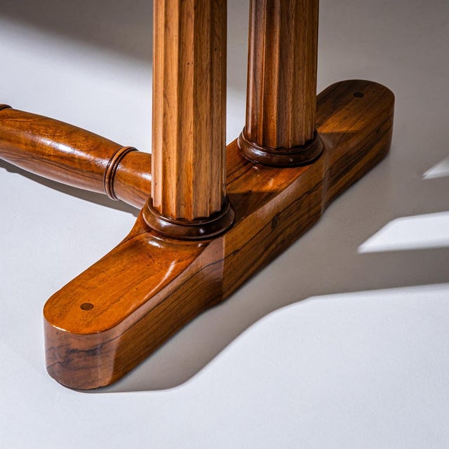Biedermeier Walnut Desk, 1830 For Sale - Image 9 of 11