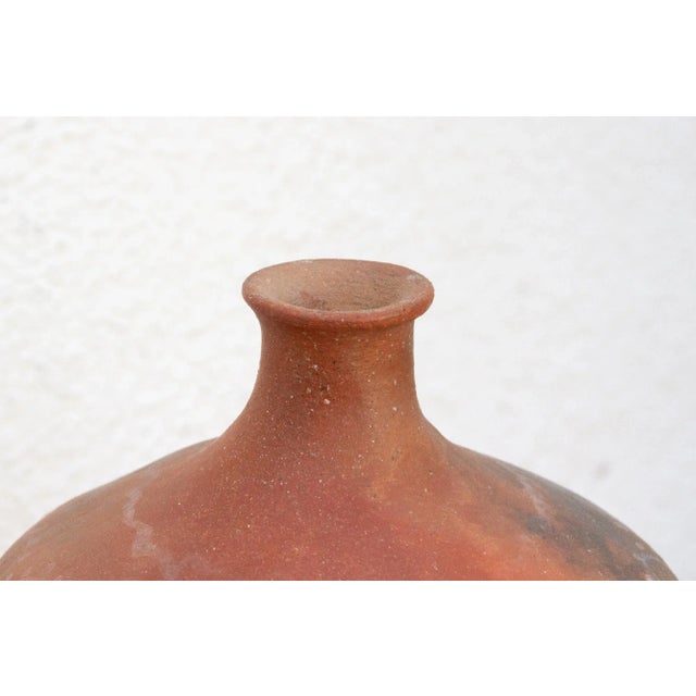 19th Century Primitive Spanish Terracotta Vintage Jug For Sale - Image 5 of 10
