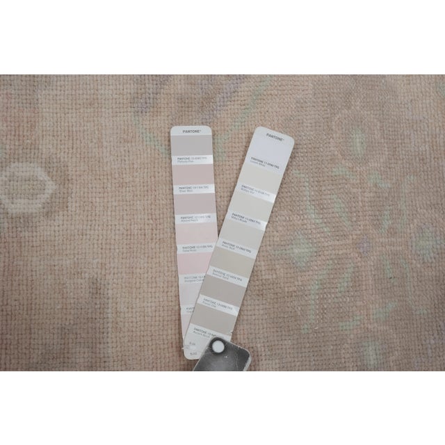 1960s Vintage Faded Turkish Karapinar Rug 4'10'' X 10'6'' For Sale - Image 12 of 13