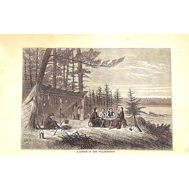 "The Modern Babes in the Wood or Summerings in the Wilderness; To Which Is Added a Reliable and Descriptive Guide to the Adirondacks." Wallace, e.r. For Sale - Image 9 of 11