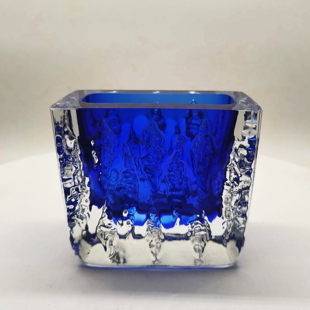 Rectangular Ashtray or Catch-All in Handcrafted Murano Glass attributed to Mandruzzato, Italy, 1960s For Sale - Image 11 of 11