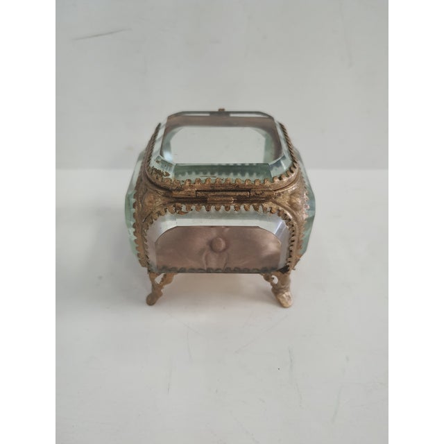 Mid 19th Century Antique French Trinket Box/Ormolu For Sale - Image 5 of 7
