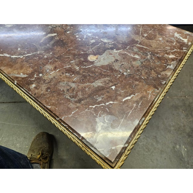 Wood 1940s Grosfeld House Style Coffee Table For Sale - Image 7 of 10