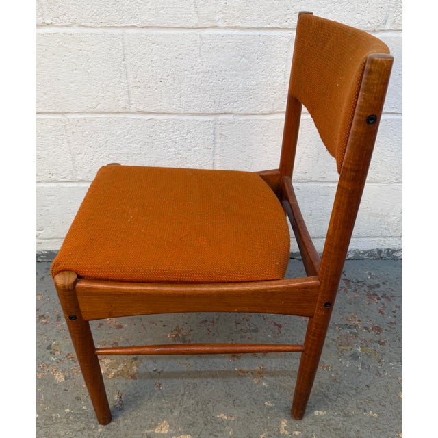 Set of Six Vintage Mid-Century Danish Teak Dining Chairs For Sale - Image 17 of 18
