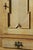 Vintage Oak Brutalist Display Cabinet with Leaded Glass in the style of Kjærnulf, Denmark, 1960s For Sale - Image 6 of 18