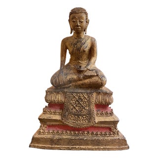 Asian Artist, Buddha, Kingdom of Siam, 1800s, Bronze For Sale