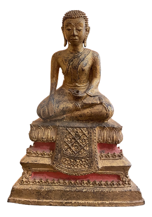 Asian Artist, Buddha, Kingdom of Siam, 1800s, Bronze