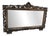 Large Baroque Wooden Mirror, 1940s For Sale