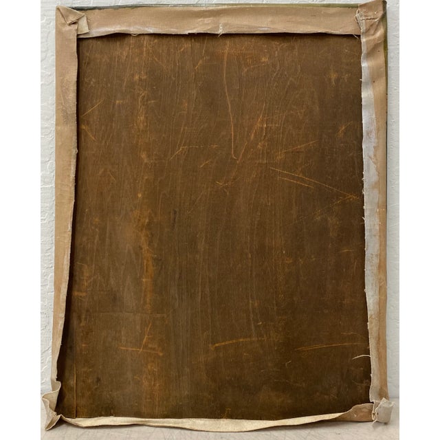 Late 19th Century Antique "Pub Scene" Original Oil Painting C.19th Century For Sale - Image 5 of 5