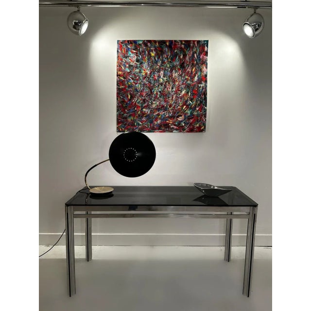 Jon Atac, Expressions, 1990, Large Oil on Canvas For Sale - Image 3 of 14