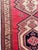 Vintage Persian Runner MAGENTA Pink, Copper Indigo Purple Rug 3.7 x 10.3 For Sale - Image 10 of 12