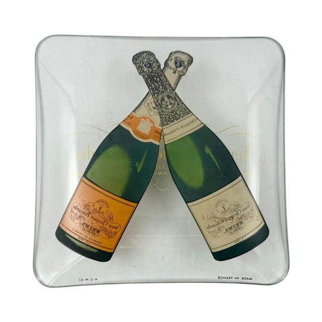 Vintage Veuve Clicquot Ponsardin Champagne Glass Ashtray For Sale In Washington DC - Image 6 of 9