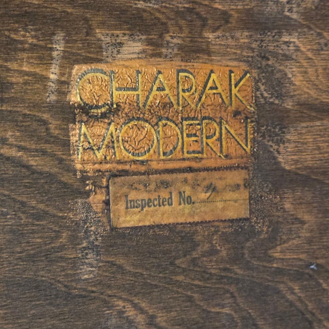 Tommi Parzinger Charak Modern Patchwork Mahogany Table For Sale In New York - Image 6 of 7