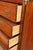 1970s National Mt. Airy Campaign-Style Tall Chest With Brass Hardware For Sale - Image 9 of 14