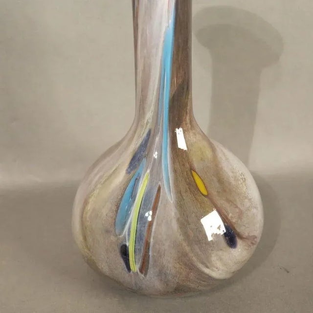 Mid-Century Studio Glass Vase from Eisch For Sale - Image 6 of 7