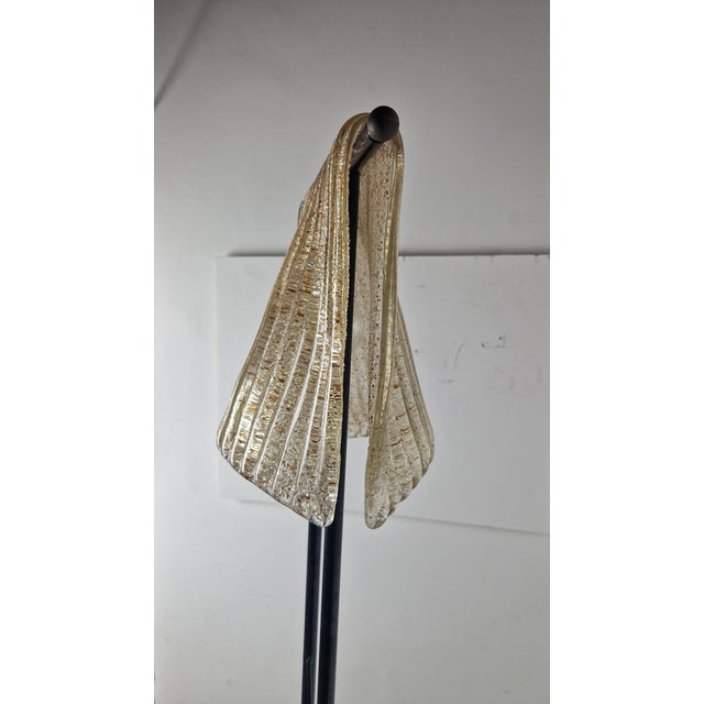 Floor Lamp in Iron, Brass and Glass by Rossini, 1980s For Sale - Image 13 of 14