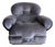 Space Age Velvet and Chrome Lounge Chair attributed to Adriano Piazzesi, Italy, 1960s For Sale