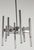 1970s 1970s Scolari Eight-Arm Chrome Chandelier For Sale - Image 5 of 10