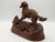 Antique Hand Carved Black Forest Sporting Dog Statue Sculpture 13" For Sale - Image 4 of 11