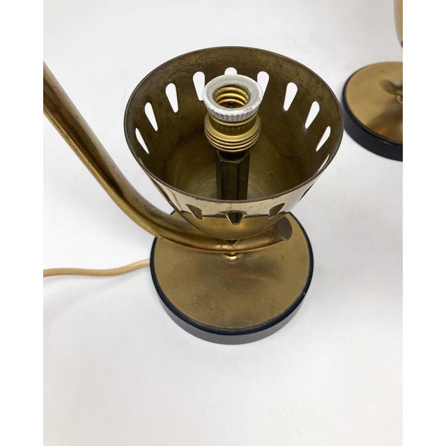 Mid-Century Modern Model 12915 Table Lamps by Angelo Lelii, 1960s, Set of 2 For Sale - Image 10 of 14