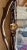 Cabin Antique German Antler Mirror With Carved Dog and Rosettes, Trophy-Style For Sale - Image 3 of 6