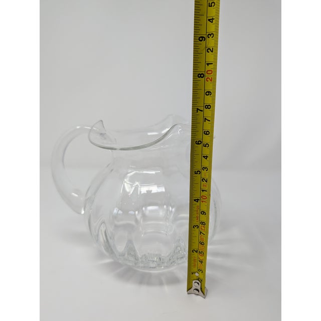 Vintage 1990s Tiffany & Co Handblown Devon Pitchers - A Pair For Sale - Image 15 of 15